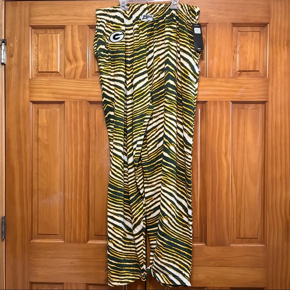 NFL Other - NFL Zubaz Green Bay Packers Pants XL NWT